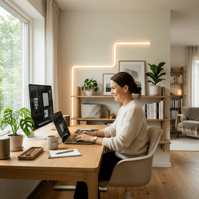 En ryddig og rolig arbeidshverdag